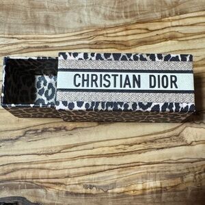 Christian Dior Leopard Print lipstick Box